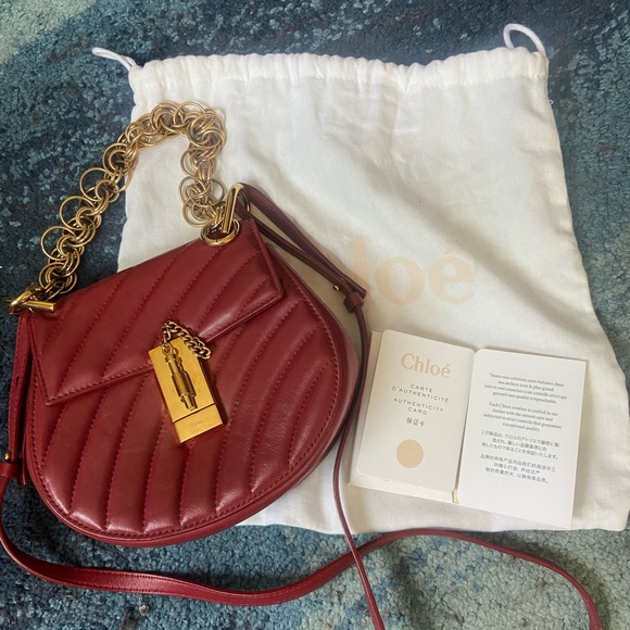 Chloé Lambskin Quilted Mini Drew Bijou Shoulder Bag - Picture 2 of 13